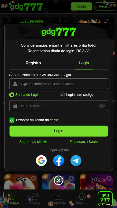 gdg777.com Por Que Criar uma Conta na gdg777.com?